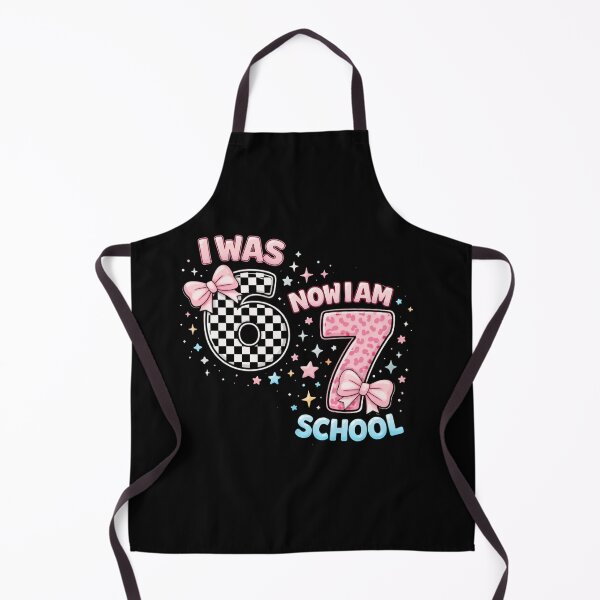 Item preview, I Was 6 Now I Am 7 School Birthday designed and sold by SofenArt.