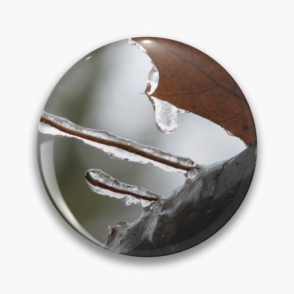 Item preview, Freezing Rain Coated Leaves and Roof With Ice designed and sold by Robin King.