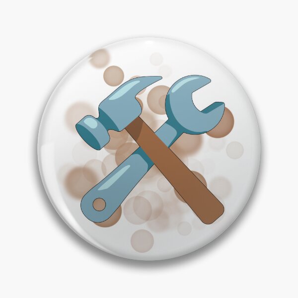 Item preview, Hammer and Wrench Illustration – Retro Tool Art designed and sold by iamKRUK.