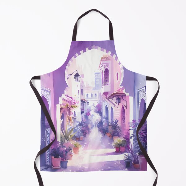 Item preview, Purple Moroccan Streets designed and sold by Visual Nomad Club.