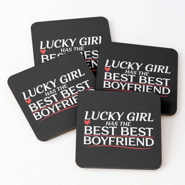 Item preview, Lucky Girl, Best Boyfriend Ever designed and sold by Meryem Mamouni.