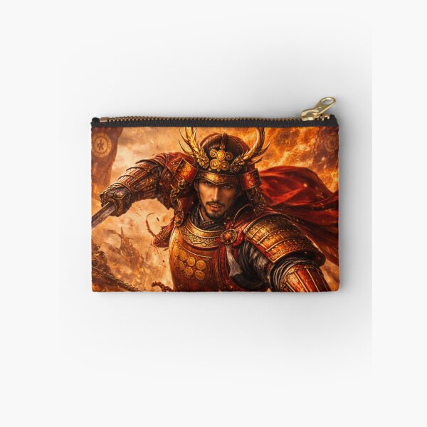 Item preview, Sanada Yukimura – Crimson Battle Charge | Samurai Warrior Art | Dynamic Japanese Poster | Mori no Akari Series designed and sold by Mori-no-Akari.