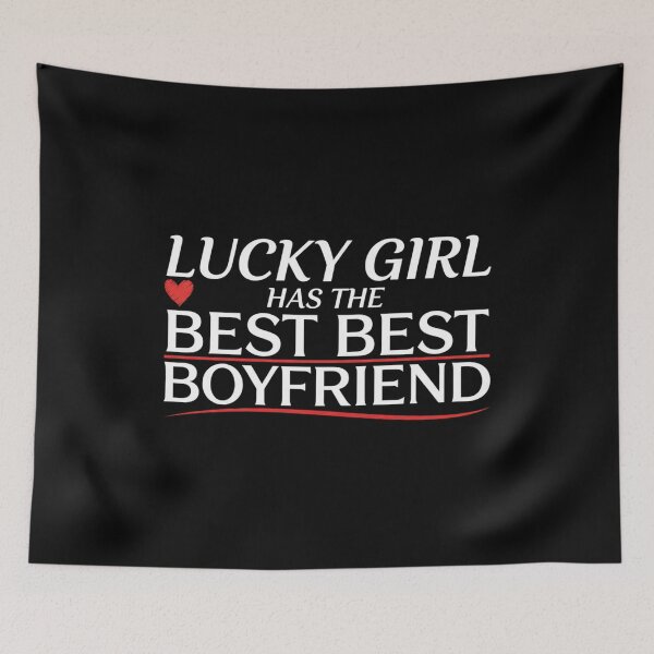 Item preview, Lucky Girl, Best Boyfriend Ever designed and sold by Meryem Mamouni.
