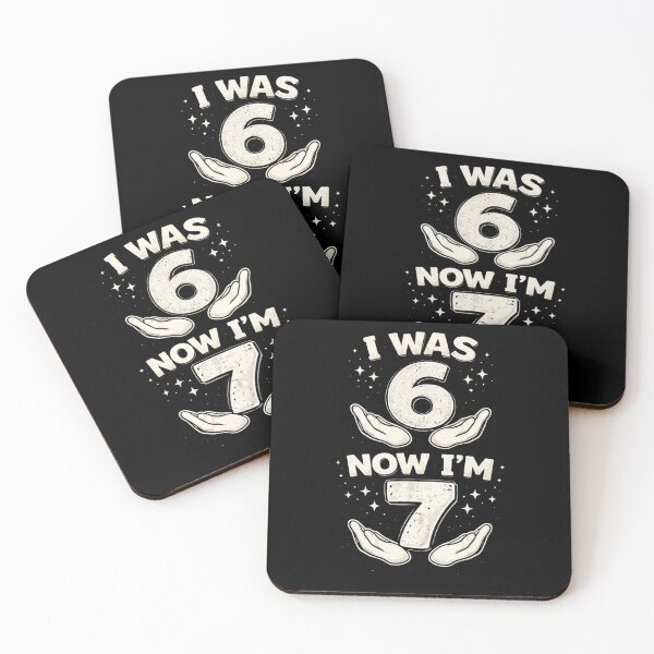 Item preview, I Was 6 Now I'm 7 Birthday Humor designed and sold by SofenArt.