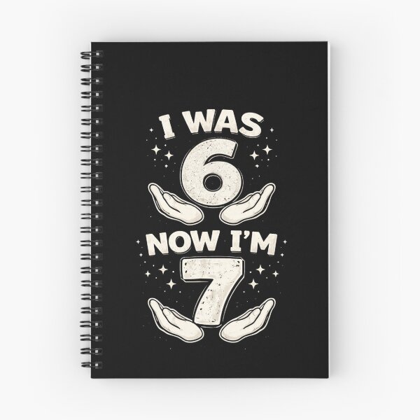 Item preview, I Was 6 Now I'm 7 Birthday Humor designed and sold by SofenArt.
