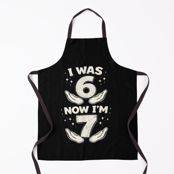 Item preview, I Was 6 Now I'm 7 Birthday Humor designed and sold by SofenArt.