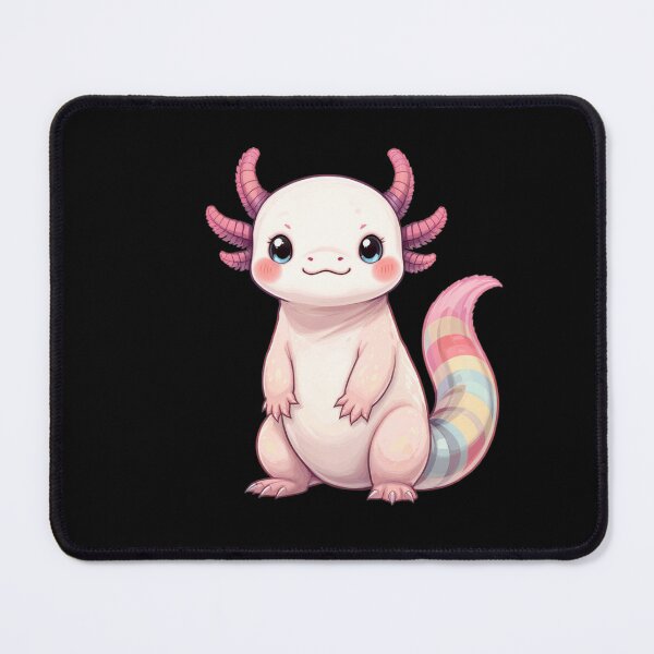 Item preview, Signature Colorful Axolotl – Calm Aesthetic Brand Character Illustration designed and sold by ColorSplash123.