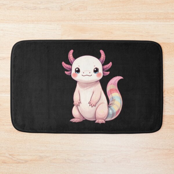 Item preview, Signature Colorful Axolotl – Calm Aesthetic Brand Character Illustration designed and sold by ColorSplash123.
