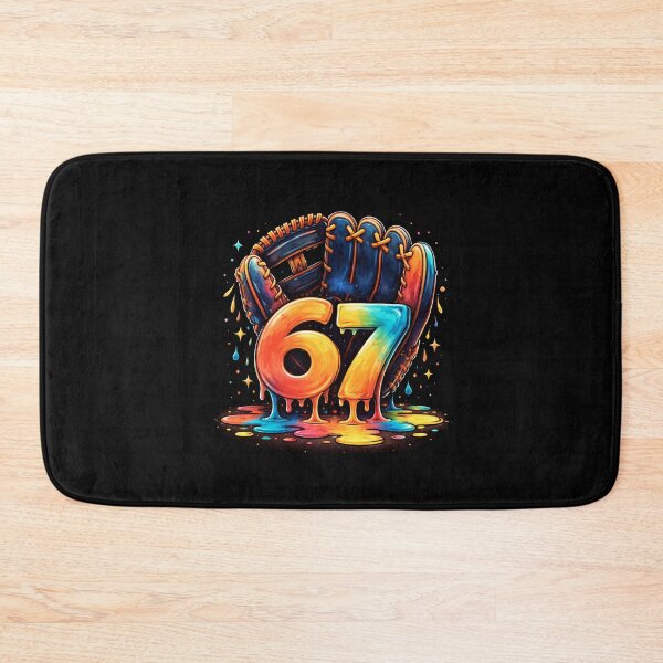 Item preview, Sixty Seven Baseball Glove Colorful Number designed and sold by SofenArt.