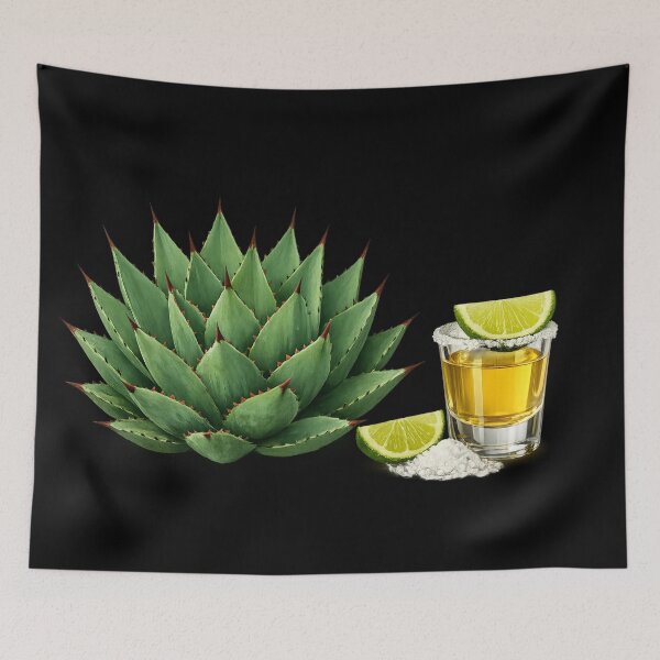 Item preview, Agave Plant with Tequila Shot, Lime, and Salt designed and sold by optimusprime39.