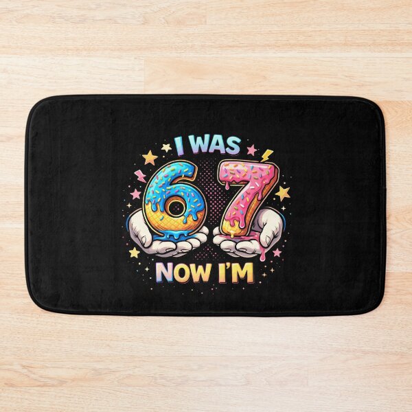Item preview, I Was 67 Now I'm 67 Funny Birthday designed and sold by SofenArt.