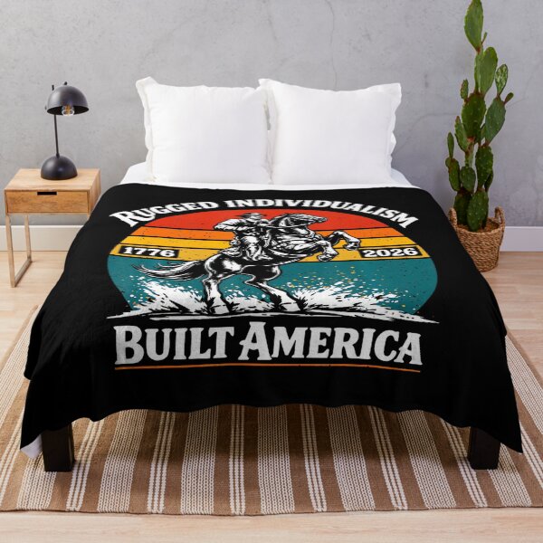 Item preview, Retro Vintage Usa Flag Rugged Individualism Patriotic designed and sold by stanton88.