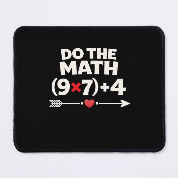 Item preview, Do The Math (9 x 7) + 4 Math Teacher Gift designed and sold by SofenArt.