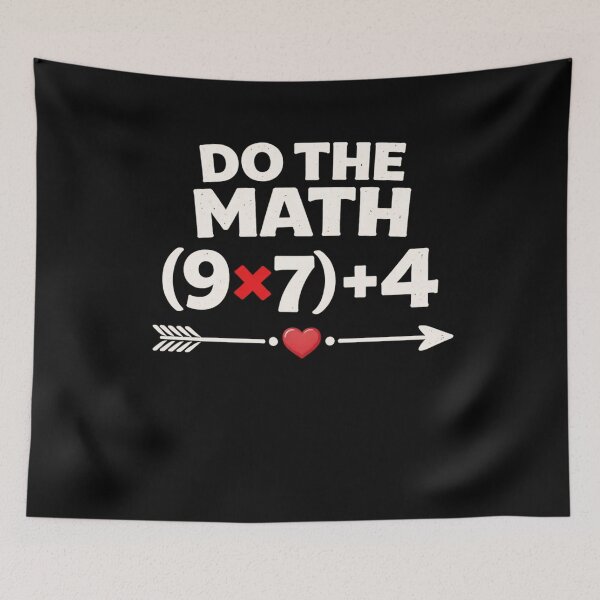 Item preview, Do The Math (9 x 7) + 4 Math Teacher Gift designed and sold by SofenArt.