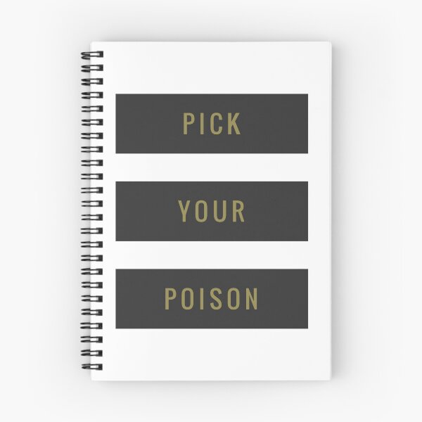 Aperçu de l'œuvre CHOISIS TON POISON créée et vendue par vChoa.