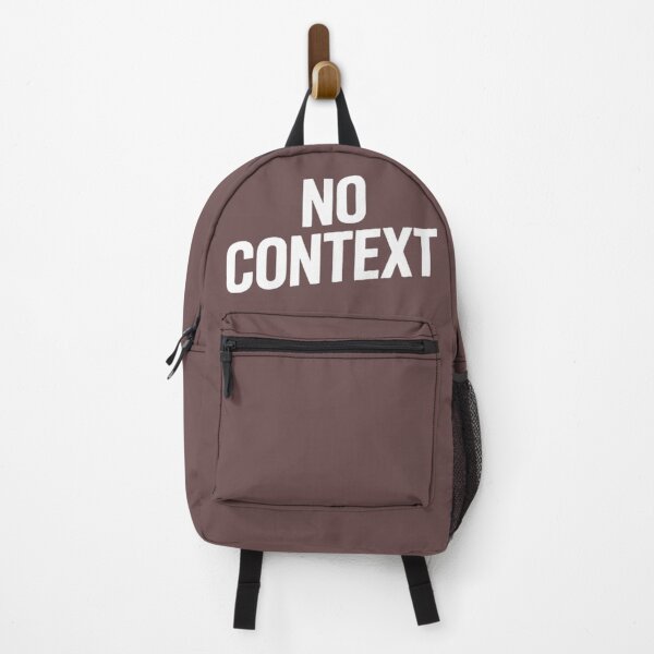 Item preview, NO CONTEXT – Minimalist Bold Typography Streetwear Design designed and sold by GraphGUY.