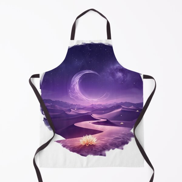 Item preview, Enchanted Desert Mirage Artwork – Glowing Flowers & Dunes designed and sold by catcurio.