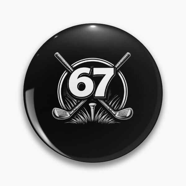 Item preview, Sixty Seven Golf Birthday Retirement Gift designed and sold by SofenArt.