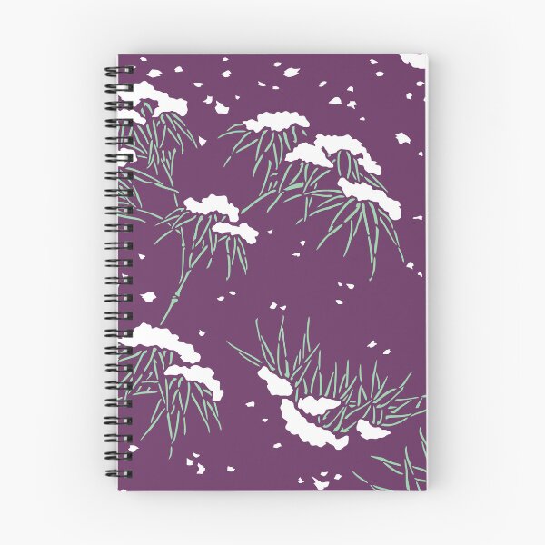 Item preview, Snow on Bamboo, Winter in Japan - Japanese seamless vintage pattern designed and sold by Japan Design Prints.