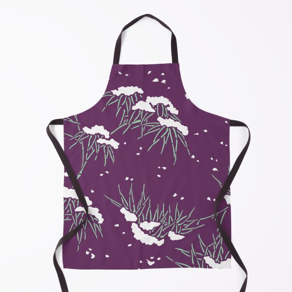 Item preview, Snow on Bamboo, Winter in Japan - Japanese seamless vintage pattern designed and sold by Japan Design Prints.