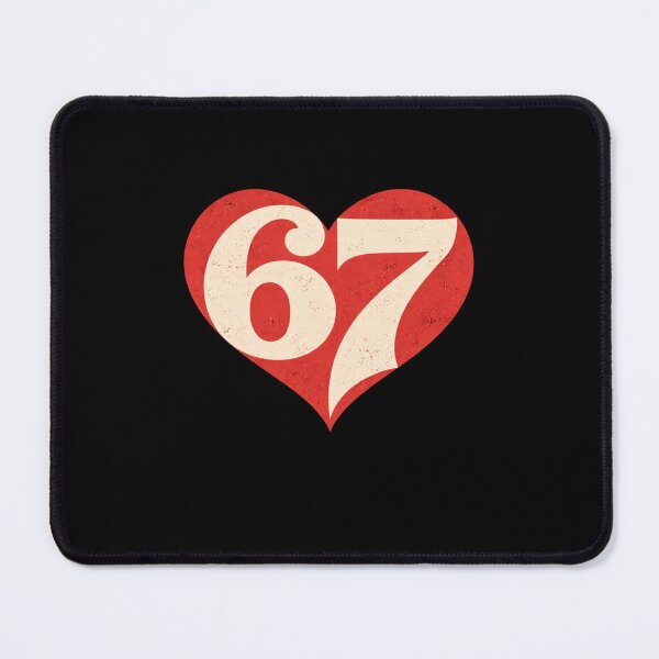 Item preview, Sixty Seven Heart Valentines Anniversary designed and sold by SofenArt.