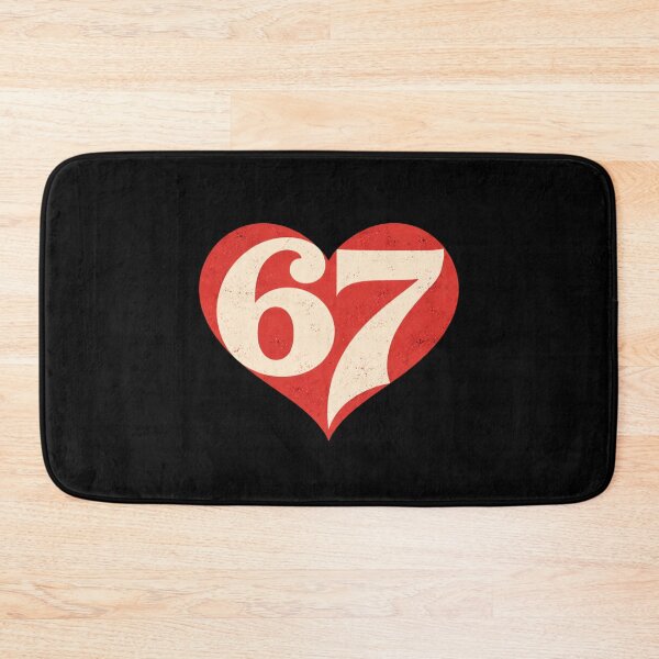 Item preview, Sixty Seven Heart Valentines Anniversary designed and sold by SofenArt.