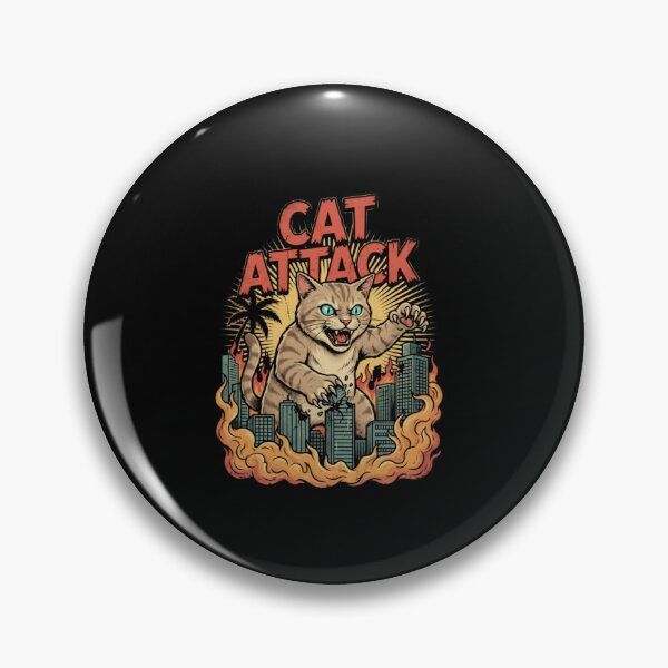 Item preview, Cat Attack designed and sold by drakealanna.