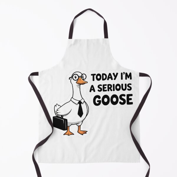 Item preview, TODAY I’M A SERIOUS Goose designed and sold by Angpau.