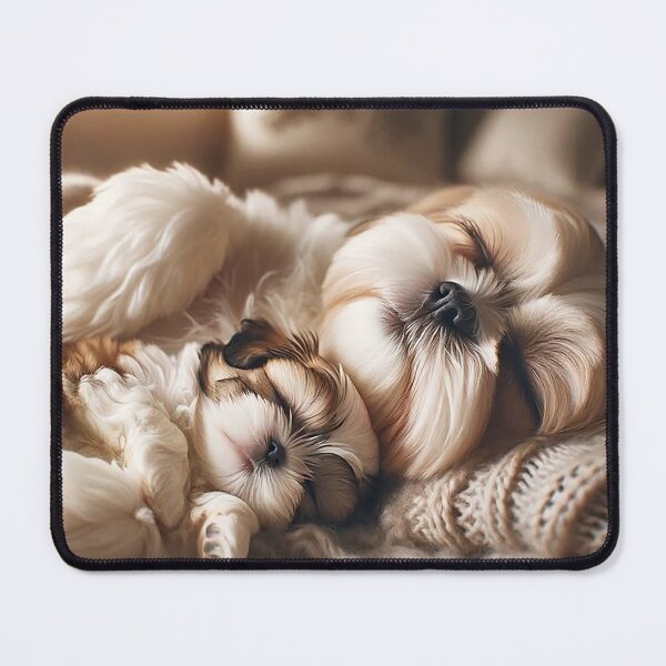 Item preview, Cozy Sleeping Dogs – Peaceful Companion Moment designed and sold by AmetistLight.