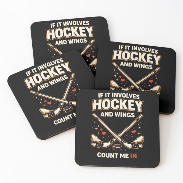 Item preview, If It Involves Hockey And Wings Count Me In Sports Fan designed and sold by SofenArt.