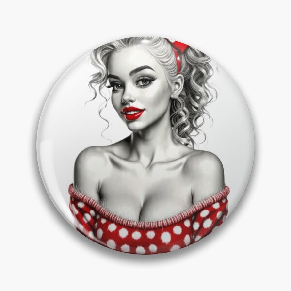 Item preview, Retro Girl 1 Sticker designed and sold by Pennello d'Oro.