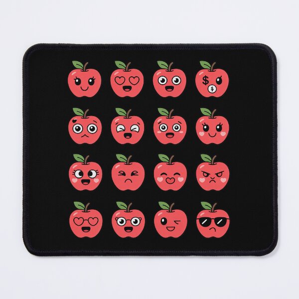 Item preview, Apple Emoticon & Mee Apple Fruit Pi designed and sold by AmandasHastie.