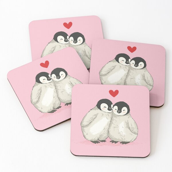 Item preview, Cute Penguin Couple in Love – Valentine’s Day Animal Illustration designed and sold by Cosmodoody.