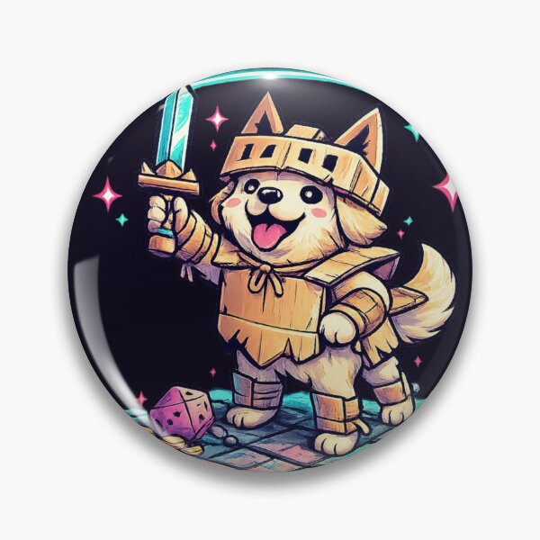 Item preview, Party Dungeon Dog Cute Fantasy RPG T‑Shirt designed and sold by goodcrystals.