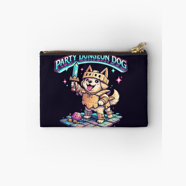 Item preview, Party Dungeon Dog Cute Fantasy RPG T‑Shirt designed and sold by goodcrystals.