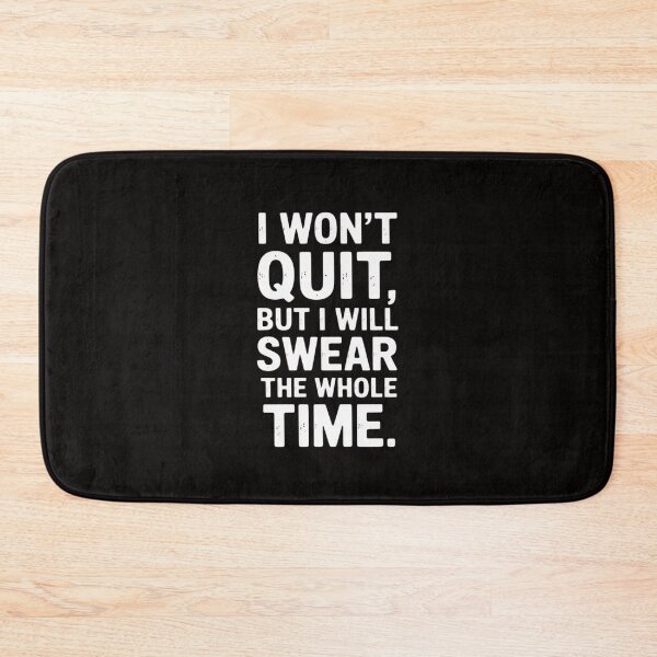 Item preview, Workout & Running - I Won't Quit designed and sold by rutimenta.