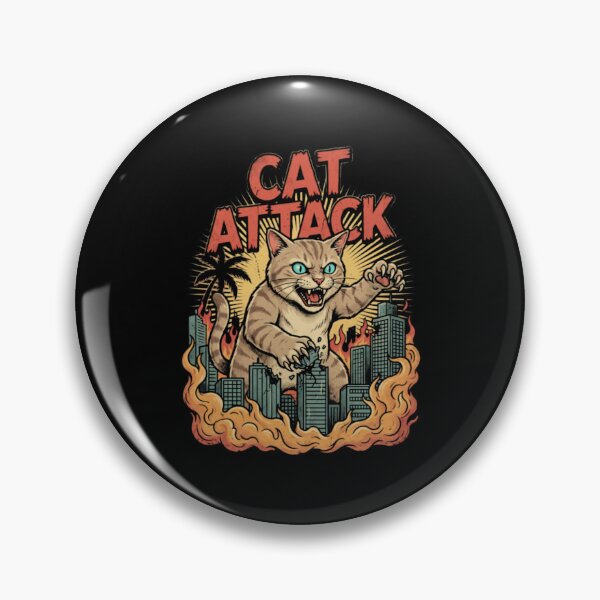 Item preview, Cat Attack designed and sold by margiegreene.