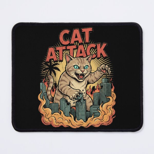 Item preview, Cat Attack designed and sold by margiegreene.