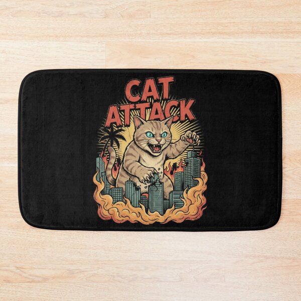 Item preview, Cat Attack designed and sold by margiegreene.