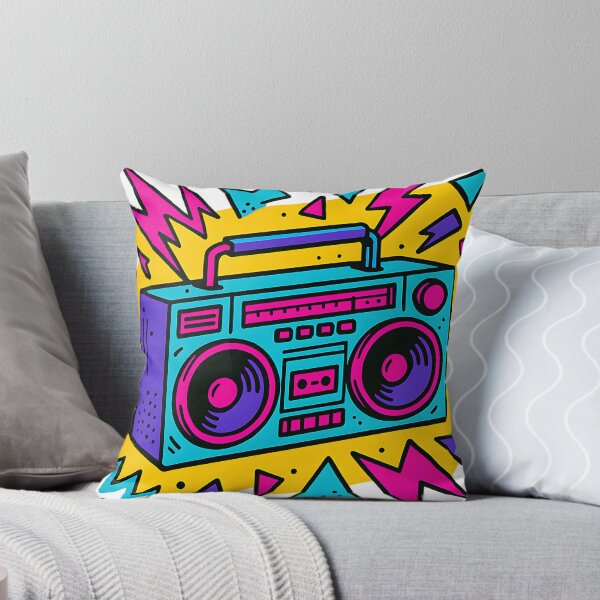 Item preview, Retro 1980's Boombox Multi-Colour  designed and sold by Metaverse8.