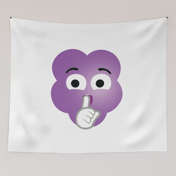 Item preview, PURPLE POPCORN  designed and sold by POPCORN EMOJIS.