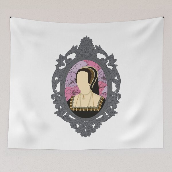 Item preview, Queen Tudor Anne Boleyn Silver Frame designed and sold by FreeOrca.