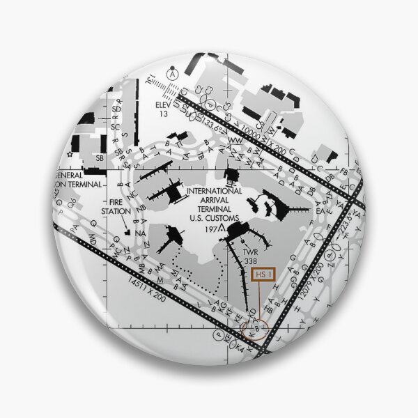Item preview, JFK AIRPORT NEW YORK designed and sold by KALEIDOSCOPE UK.