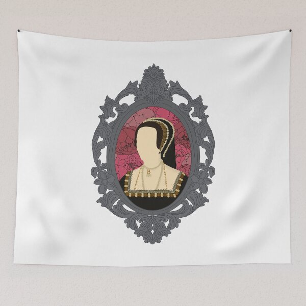 Item preview, Queen Tudor Anne Boleyn Silver Frame designed and sold by FreeOrca.