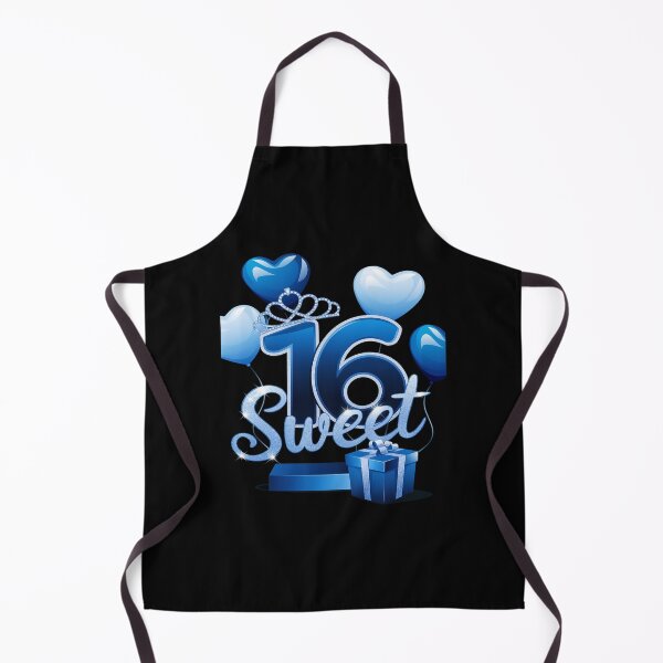 Item preview, Sweet Sixteen Blue 16 Year Birthday designed and sold by joyouartArt.
