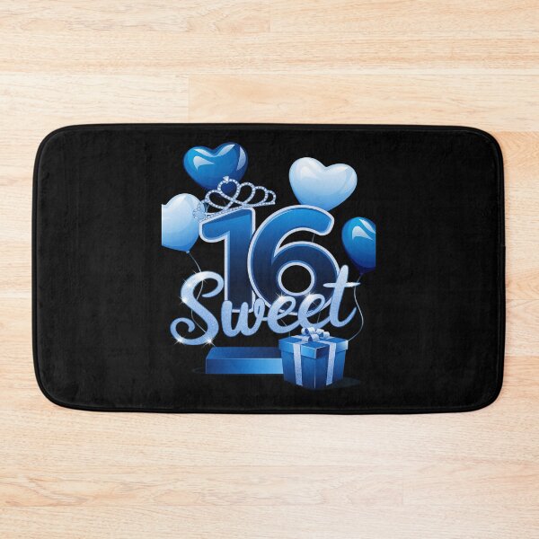 Item preview, Sweet Sixteen Blue 16 Year Birthday  designed and sold by joyouartArt.