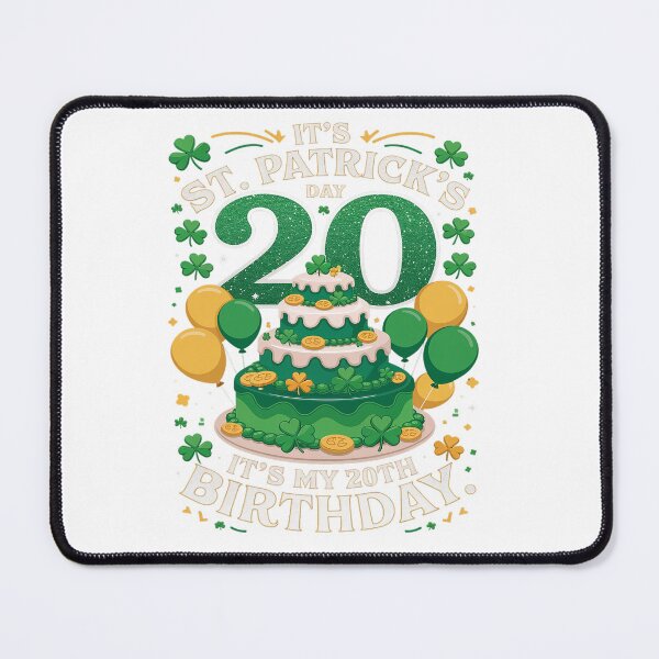 Item preview, It’s My 20th Birthday St. Patrick’s Day 20 Years Old Lucky designed and sold by angolinnArt.
