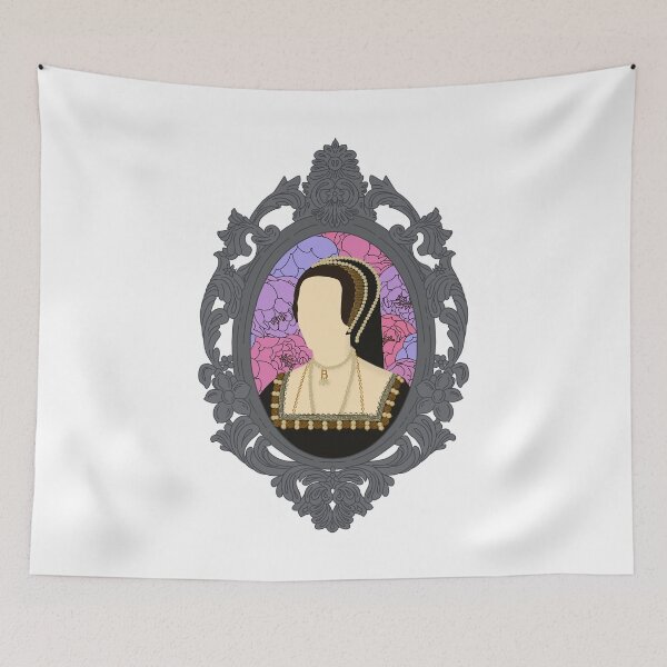 Item preview, Queen Tudor Anne Boleyn Silver Frame designed and sold by FreeOrca.