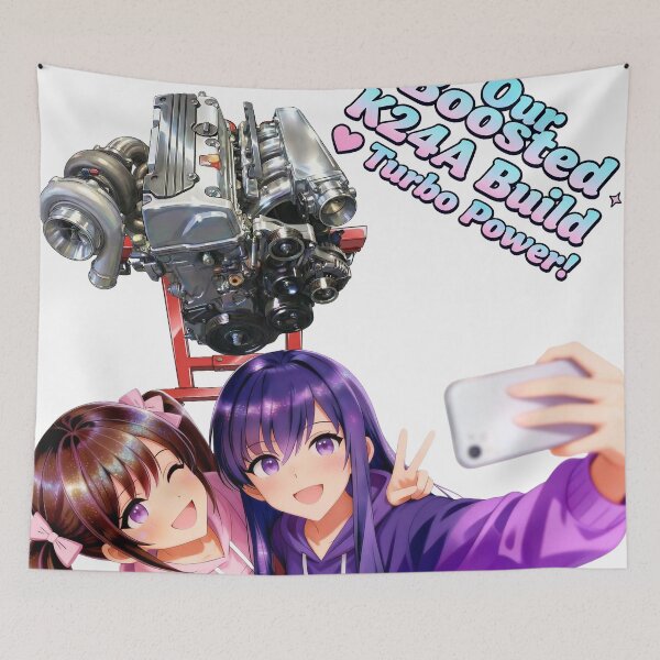 Item preview, Our Boosted K24A Build - Anime Garage Girls & Turbo Engine designed and sold by AKIHABARAMOTORS.
