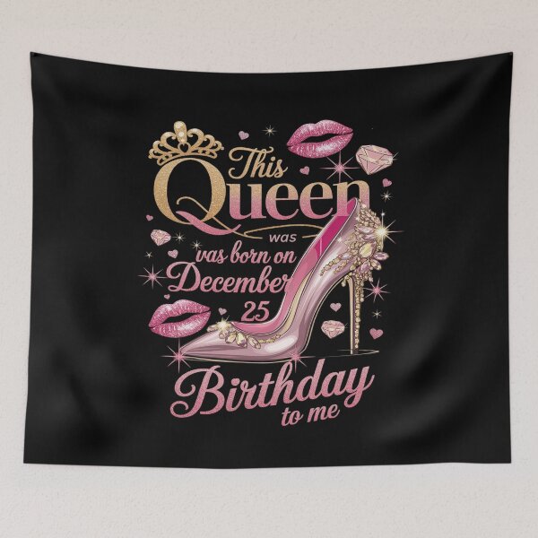 Item preview, This Queen was born on December 25, 25th December Birthday  designed and sold by joyouartArt.
